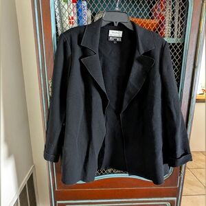 Vintage Saks Fifth Avenue Salon Z black blazer